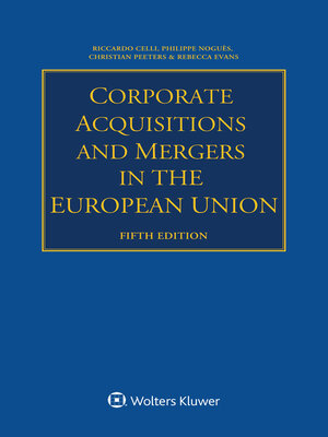 cover image of Corporate Acquisitions and Mergers in the European Union